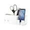 Bostitch Konnect Stackable Desk Organizer + Power Station, 4-Piece, White KT2-BASEKIT1-WHT - alternate 1